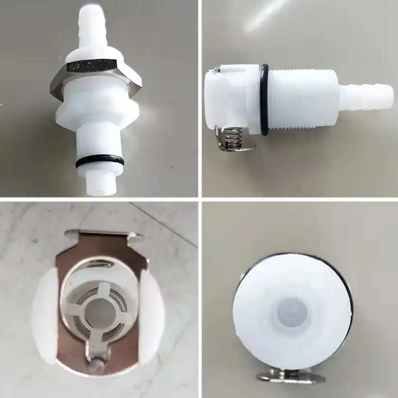6mm water valve CPC plastic connector for laser beauty machine use and laser hair removal beauty devices