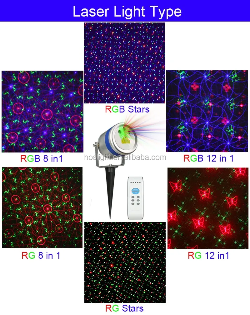 laser light projector