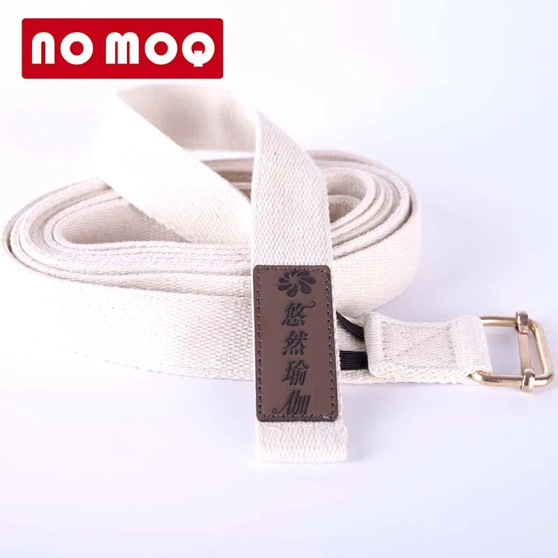 New Buckle Narrow Yoga Stretch Strap Yoga Belt Cotton For Iyengar Yoga