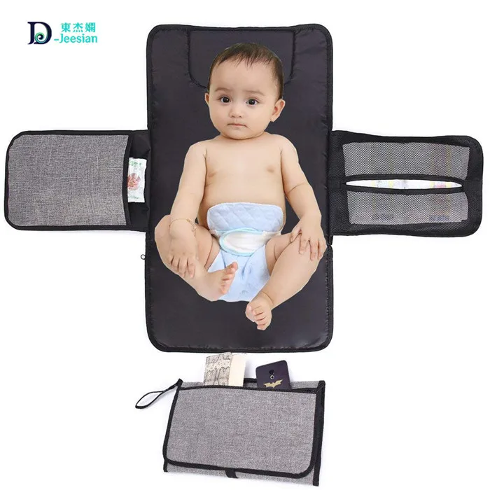 

Hot Selling Portable Foldable Baby Changing Mat Portable Changing Pad Extra Large Travel Diaper Changing station, Same as pictures/customized