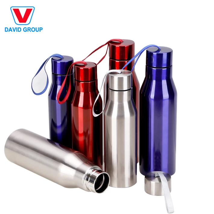 

Top Supplier Promotional High Quality Metal Flask Wholesale Single Wall Stainless Steel BPA-free Water Bottle, Standard or customized