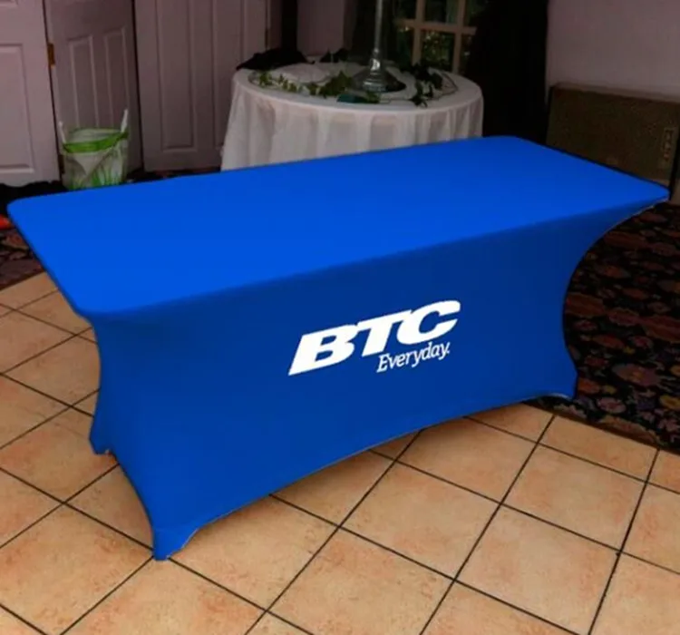 Spandex Rectangle Fitted Table Cover For Wedding /advertisement