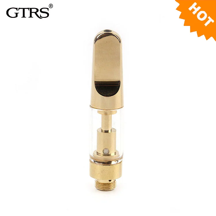 

Top Filling Empty Ceramic Coil Atomizer Pyrex Glass cbd Vape Cartridge