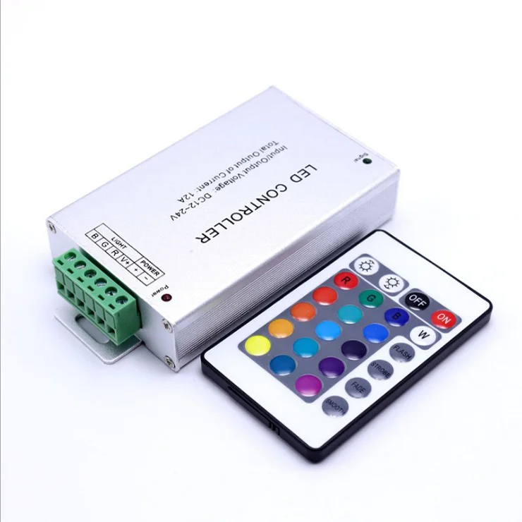 Mini 3 keys hand magic color controller WS2811 2812 full color lights with lights led controller dimmer