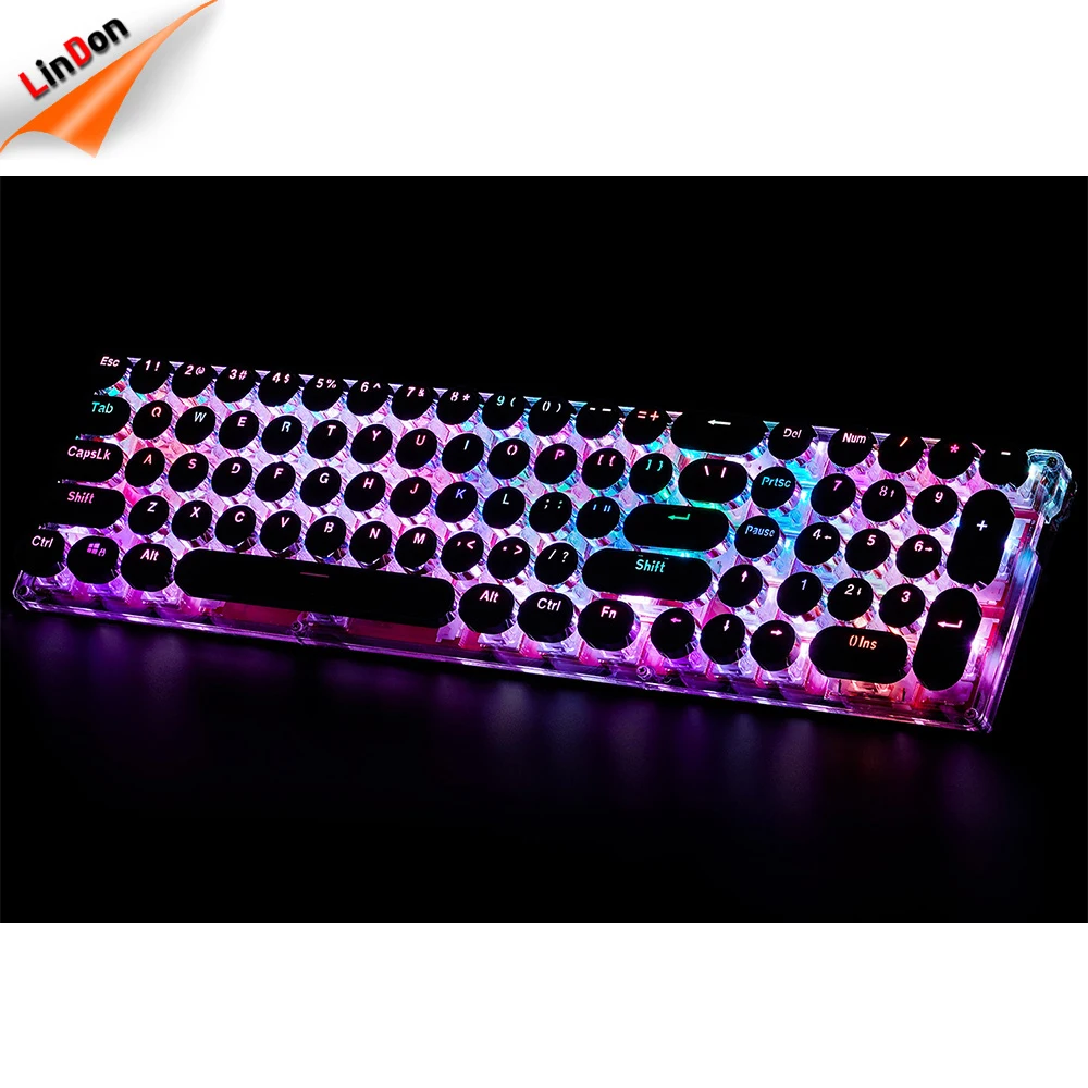 

Wholesales Shenzhen RGB Blue Switch Mechanical Gaming Keyboard, Black