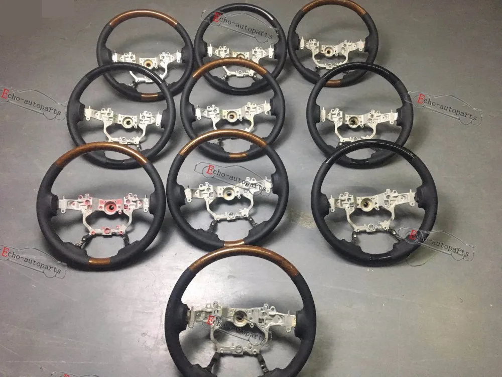
Land cruiser conversion steering wheel, 2018 LC200 steering wheel use on 2008-2015 land cruiser.Wooden steering wheel 