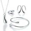 gift for women water drop fashion jewelry sets wholesale