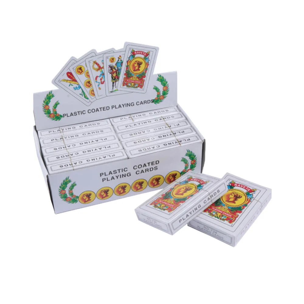 2020 new custom paper spanish playing cards with display box, View spanish playing cards
