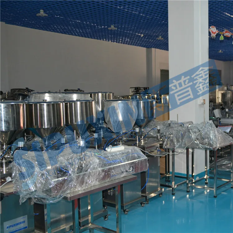 vertical cosmetic cream filler