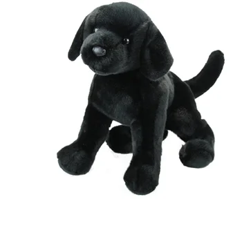 plush black pug