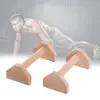 Smart Design Fitness Sport Gym Exercise Training Push Up Bar Wooden Push Up Stand Bar