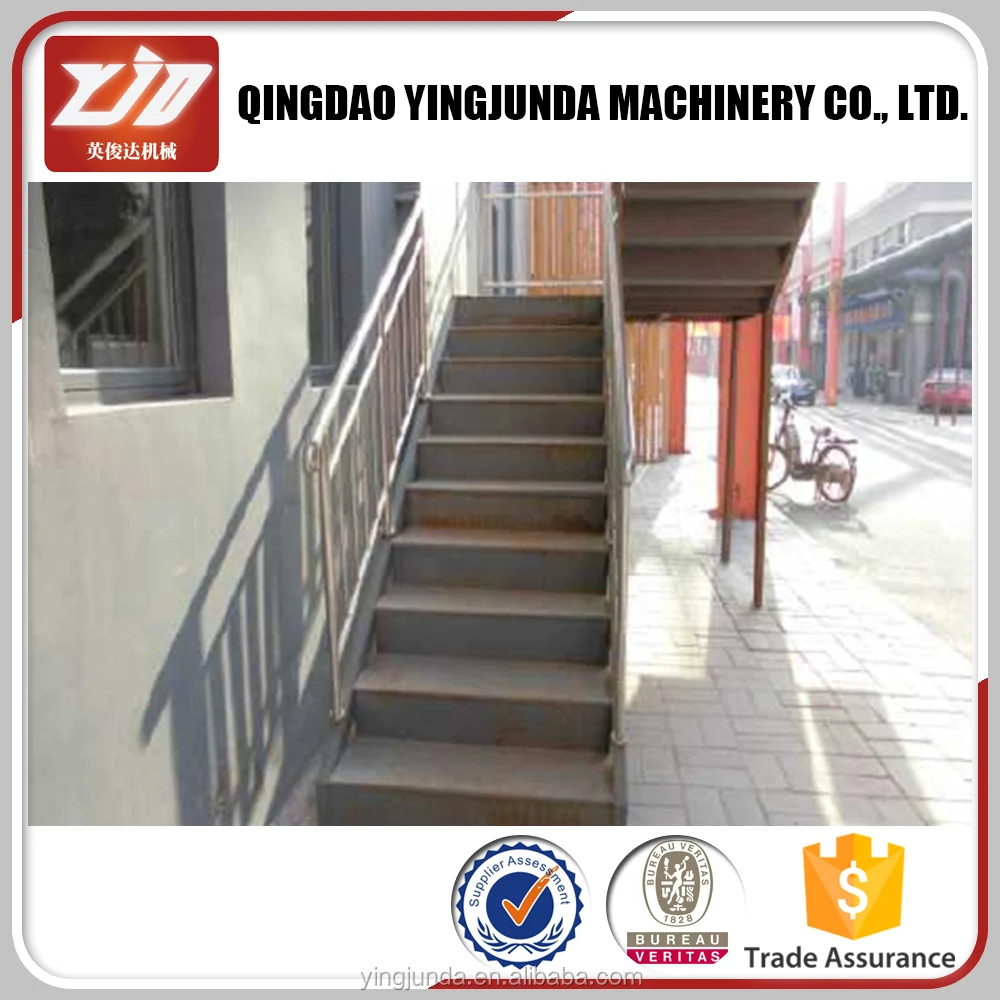 
China manufacturer outdoor galvanized steel stair 