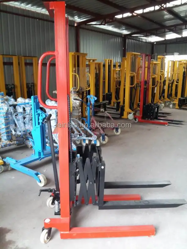 Movable Lifting Stacker Hydraulic Forklift/hand Manual Forklift Buy Forklift,Hand Manual