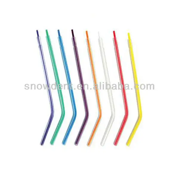 Colored 3 in 1 syringe tips with plastic inserts 6