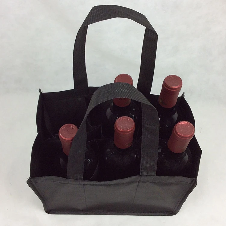 China Wenzhou Factory Produce Polypropylene Non Woven Wine Promotional Bag Buy Cheap Wine Bags