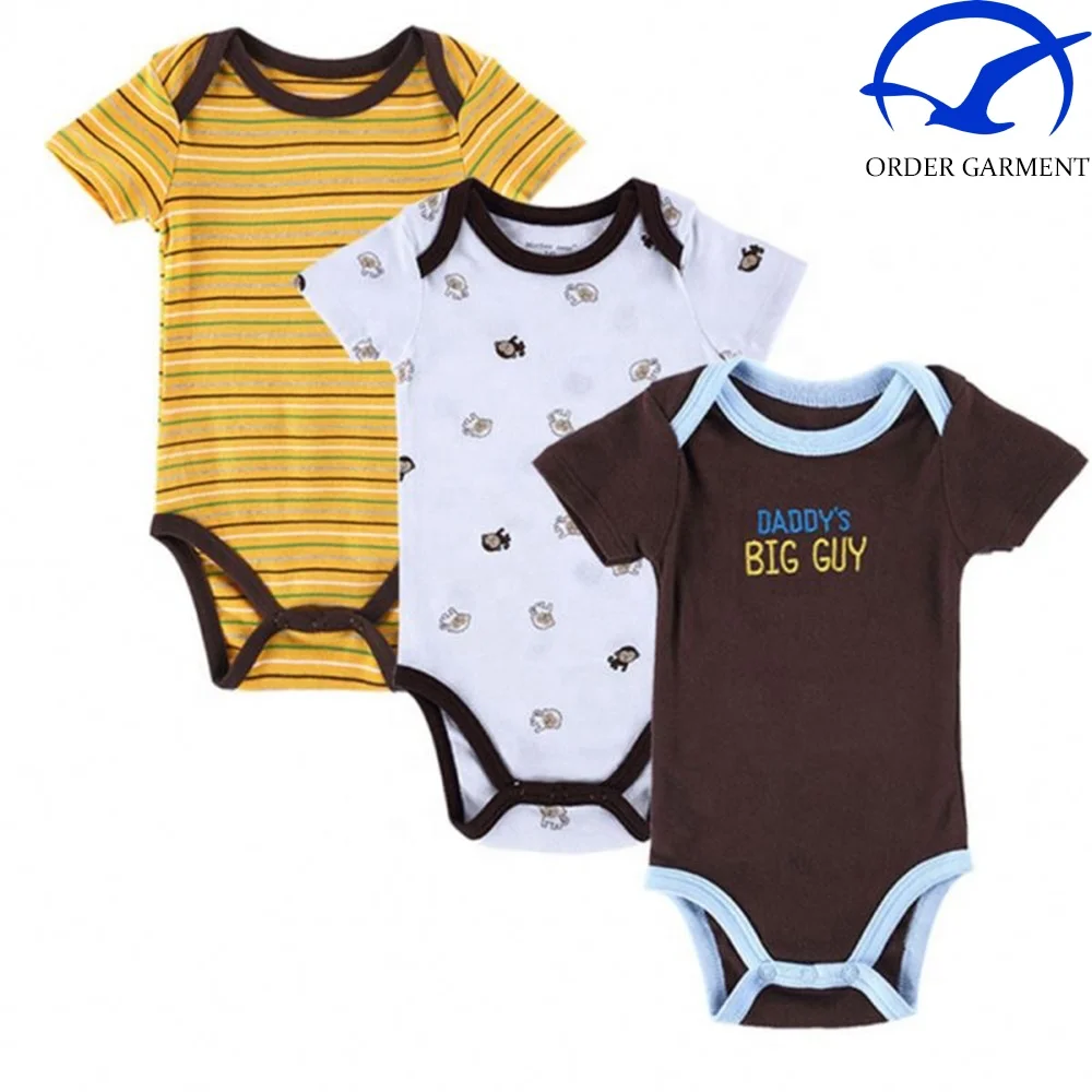 Wild About You – Soft Cotton Baby Romper
