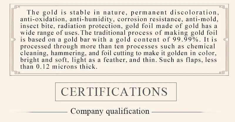 gold mask for skin care