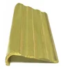 Metallic Gold Brass Laminate Stair Nose for Indoor Stairs