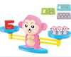 hot sale smart baby toys counting Math Learning game science educational toy monkey math monkey balance game