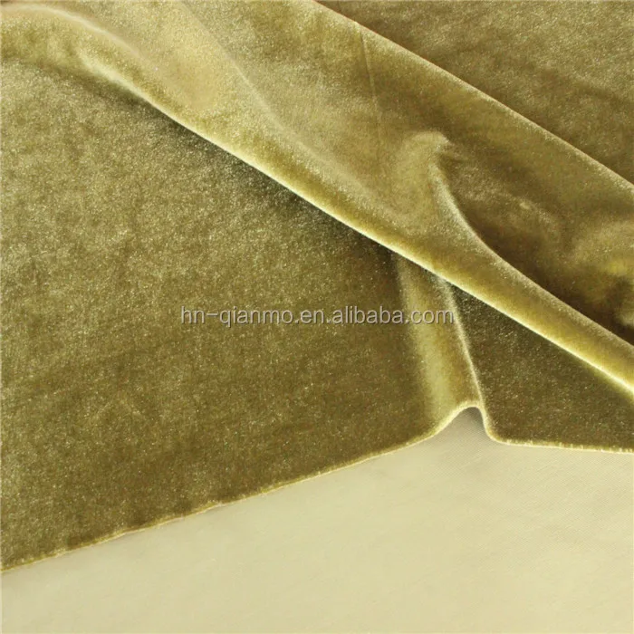 
New Arrival High Quality Warp Knitted Spun velvet fabric 