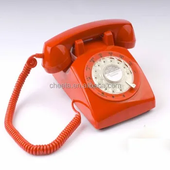 Red Blue White Black Pink Rotary Phone Buy Desk Phone Red