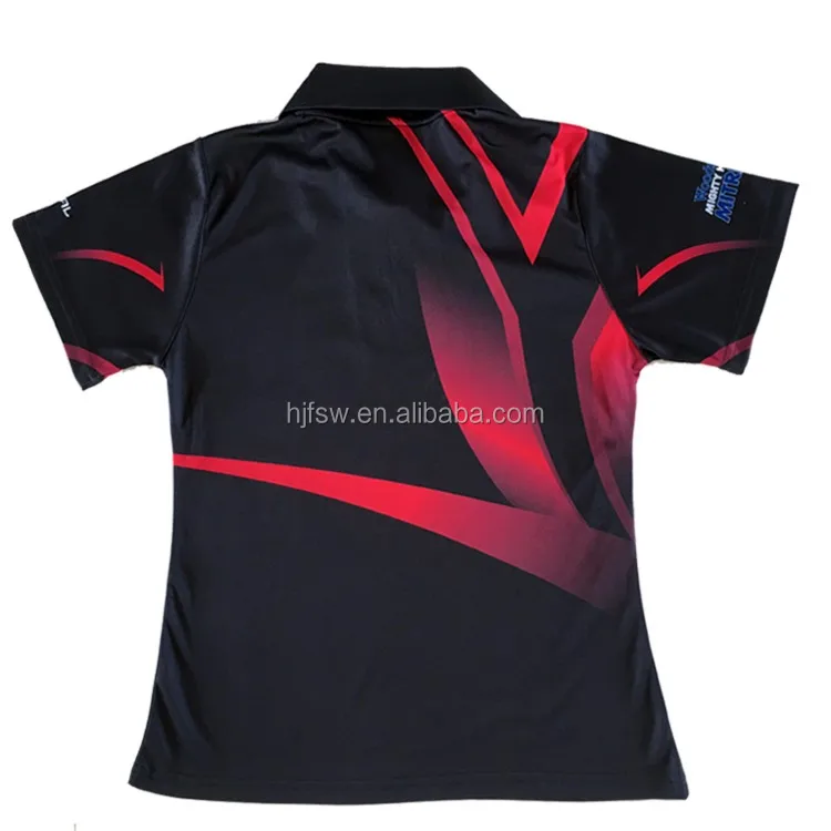Polo Shirt Cricket Jersey Black Shirt 