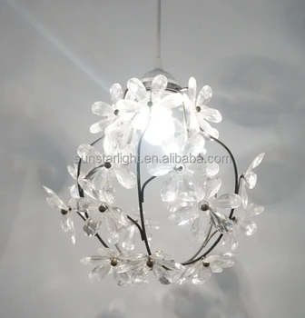 Modern Pendant Light Flower Clear Plastic Shade Decorative Hanging Pendant Light Restaurant Home Hotel Pendant Light Buy High Quality Decorative