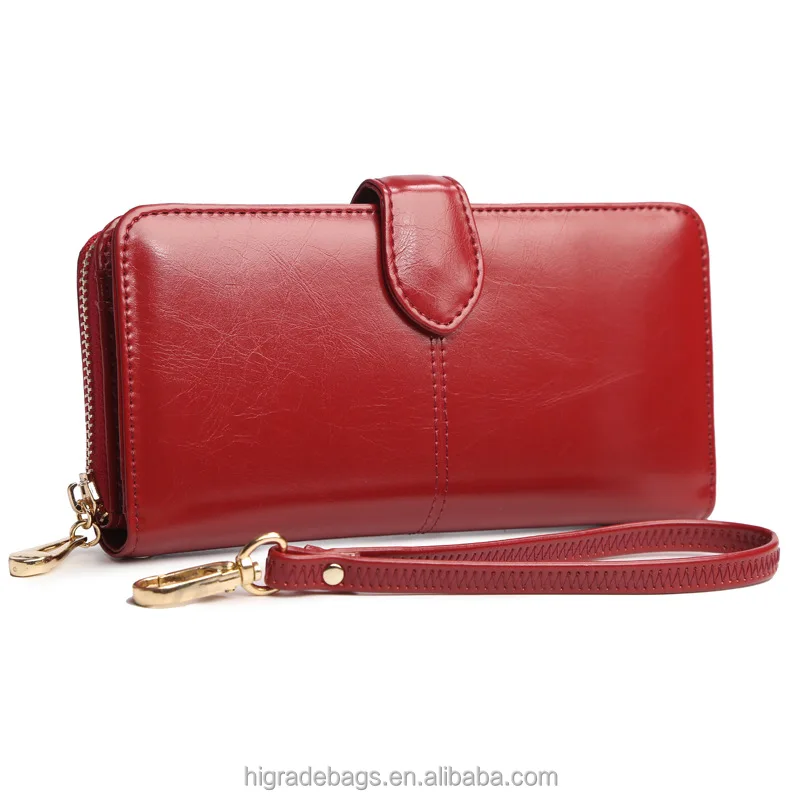 Тонкая женщина pu кожаный бумажник