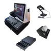 15 inch all in one pos machine waterproof touch pos terminal built-in MSR