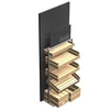High-end bread display shelf food display stand rack