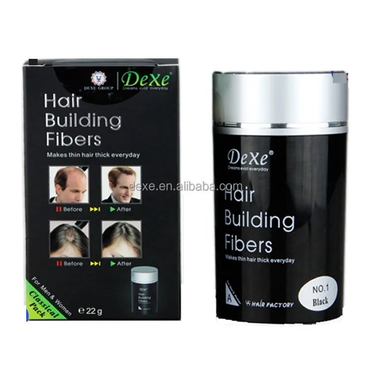 

Dexe 2018 hotest sale hair building fibers for baldness treatment thinning hair