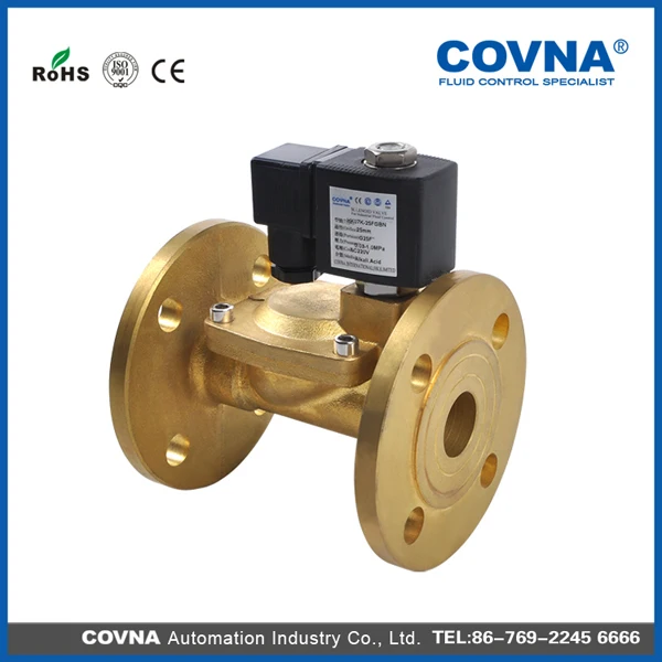 Piloted diaphragm 2 inch water solenoid valve 220v