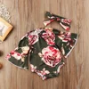 2018 New Fashion Manufacturers Baby Floral Romper