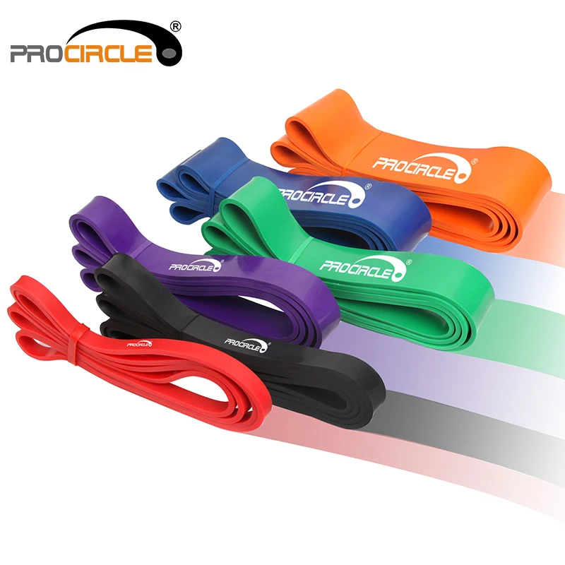 

Custom Printed Stretch Training Resistance Band Set, Basic six color or customized