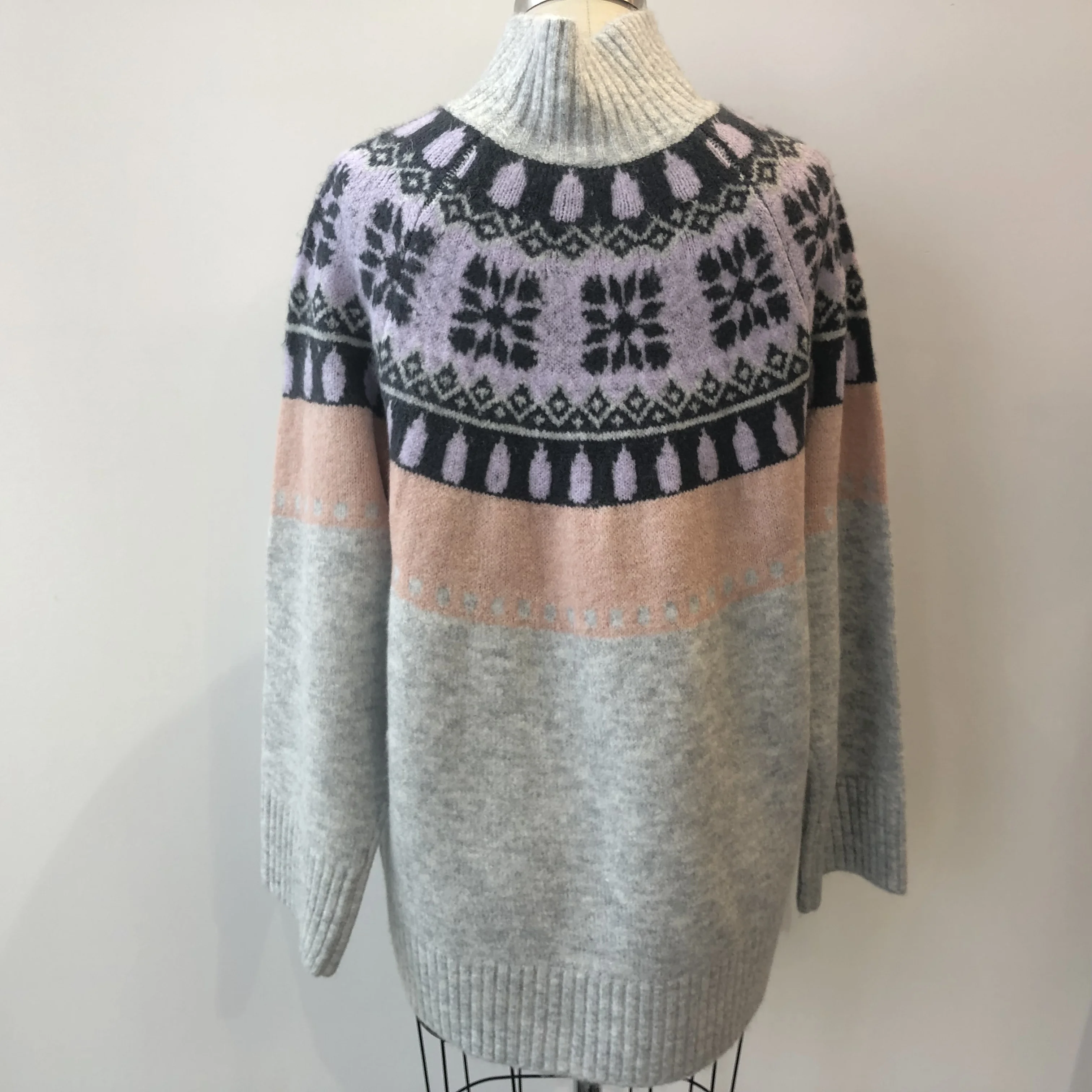 2019 Factory Odm&oem Sweater Designs Women Pullover Knit Long Sleeve ...