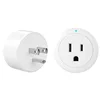 Mini wifi smart outlet Alexa wifi Plug Timer wall Socket Compatible with Alexa Google Home Ifttt No Hub