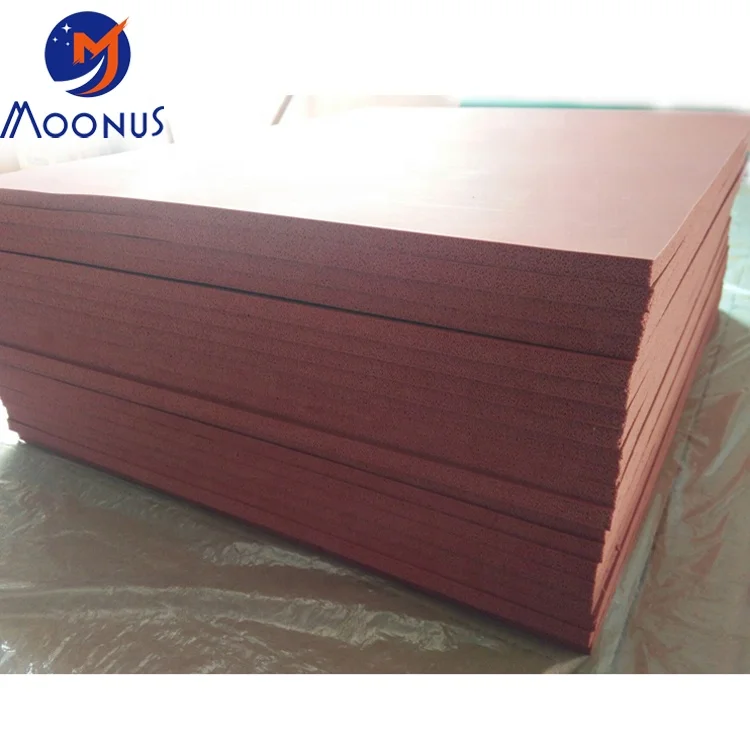 
Heat resistant high temp silicone rubber for ironing tables 