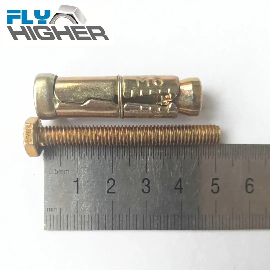 M6x50 Heavy Duty Shield Wall Anchor Concrete Anchor Rawl Bolts Buy Expansion Shield Anchor Heavy Duty Wall Anchors Concrete Anchor Bolts Product On Alibaba Com