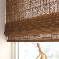 

Bamboo roll up blinds using woven machine with good price