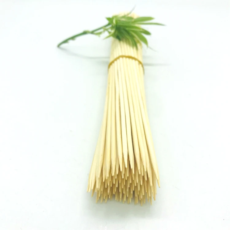 

[Factory Direct Sales]Great Quality Eco-friendly Bamboo Stick BBQ Bamboo Skewer, Natural bamboo color