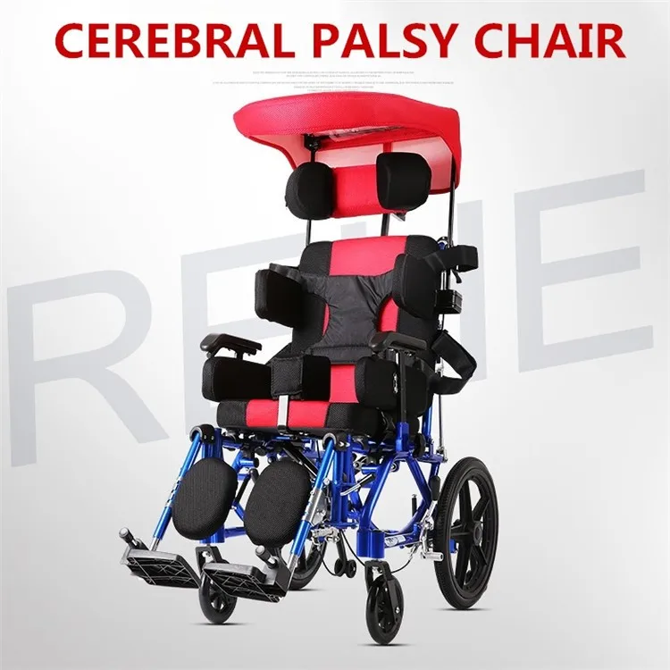 Health Care Aluminum Children Cerebral Palsy High Back Reclining