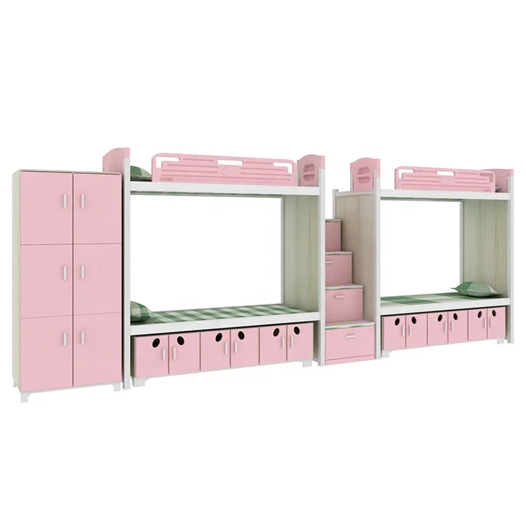 children's study table & cupboard set