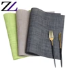 Guangzhou home restaurant modern place mat woven food grade straw kids baby standard size eating table plate mat dining table