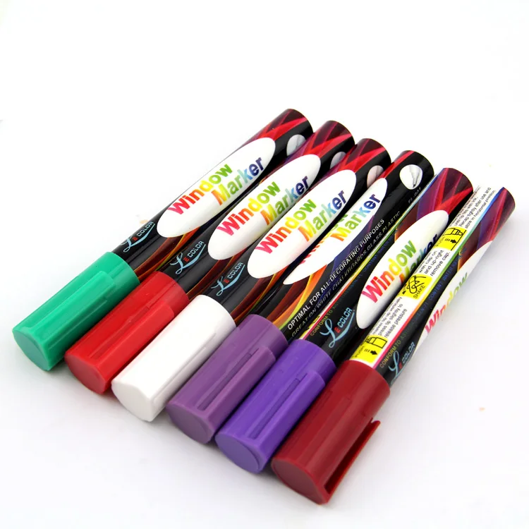 Liquid Chalk Board Window Markers 8 Pack Erasable Pens Great For