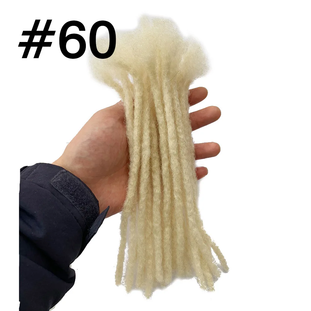 

Yonna for black people High Quality afro kinky virgin hair 100% human dreadlock extension #60 0.4cm, N/a