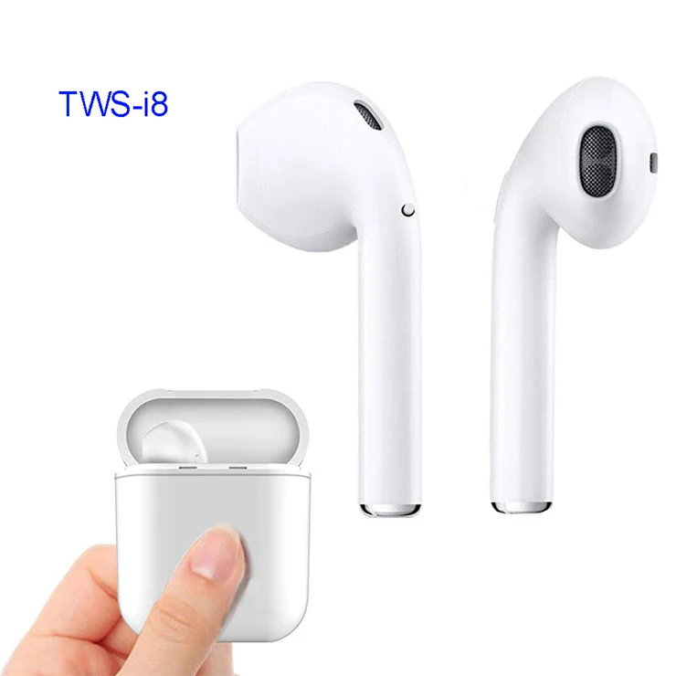 Noise Cancelling i8x Bluetooth Headsets, TWS Wireless Bluetooth Earphone Easy Pairing in Ear