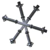 Hot selling ALL spec zinc gym equipment threaded dumbbell weight lifting bar/Chrome Soild Steel Dumbbell bar