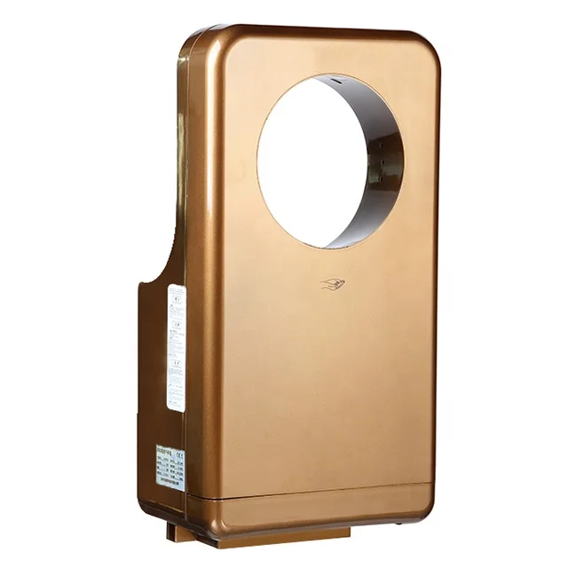 
Hospital Bathroom Antibacterial ABS Plastic Circular High Speed Electric Automatic Hand Dryer 