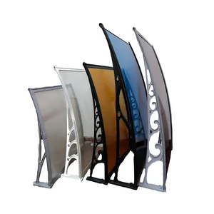 Image of plastic covering awning or shop front canopy