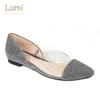 New fashion ladies wholesale cheap fashion flat fancy pump shoes